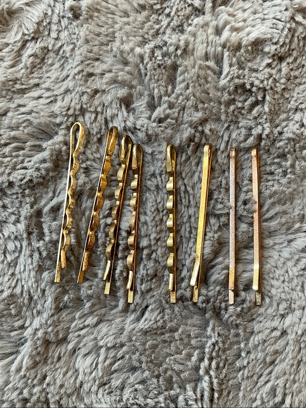 Gold Bobby Pins Hair Styling Set - Women Hair Accessories